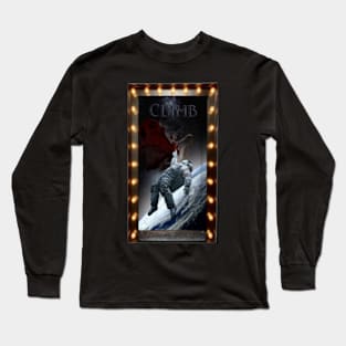 Twisted Sinemas #4- "Climb" movie poster Long Sleeve T-Shirt